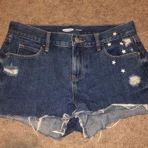 jean shorts